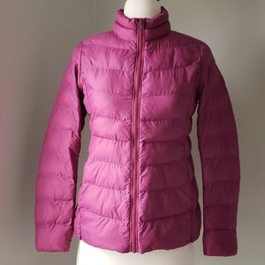 Uniqlo Magenta Kids Waterproof Jacket
